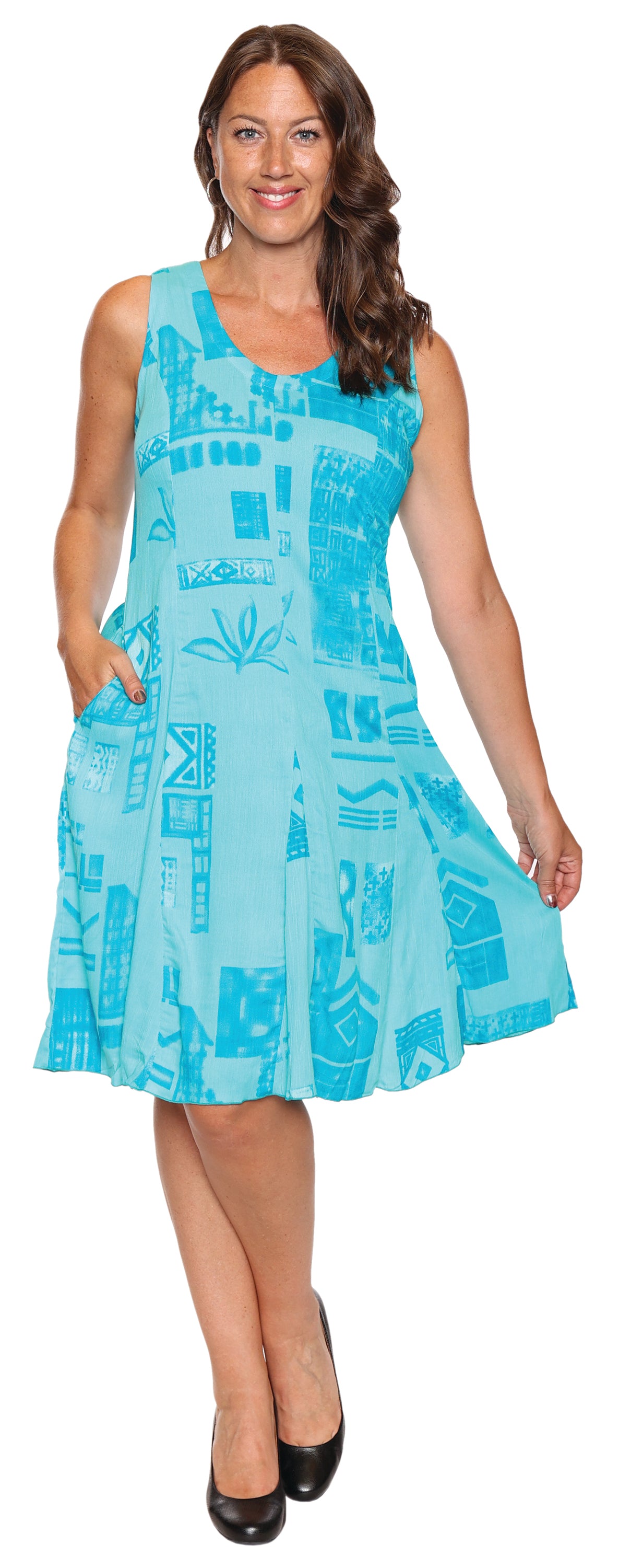 Whispering Shamrock Midi Dress