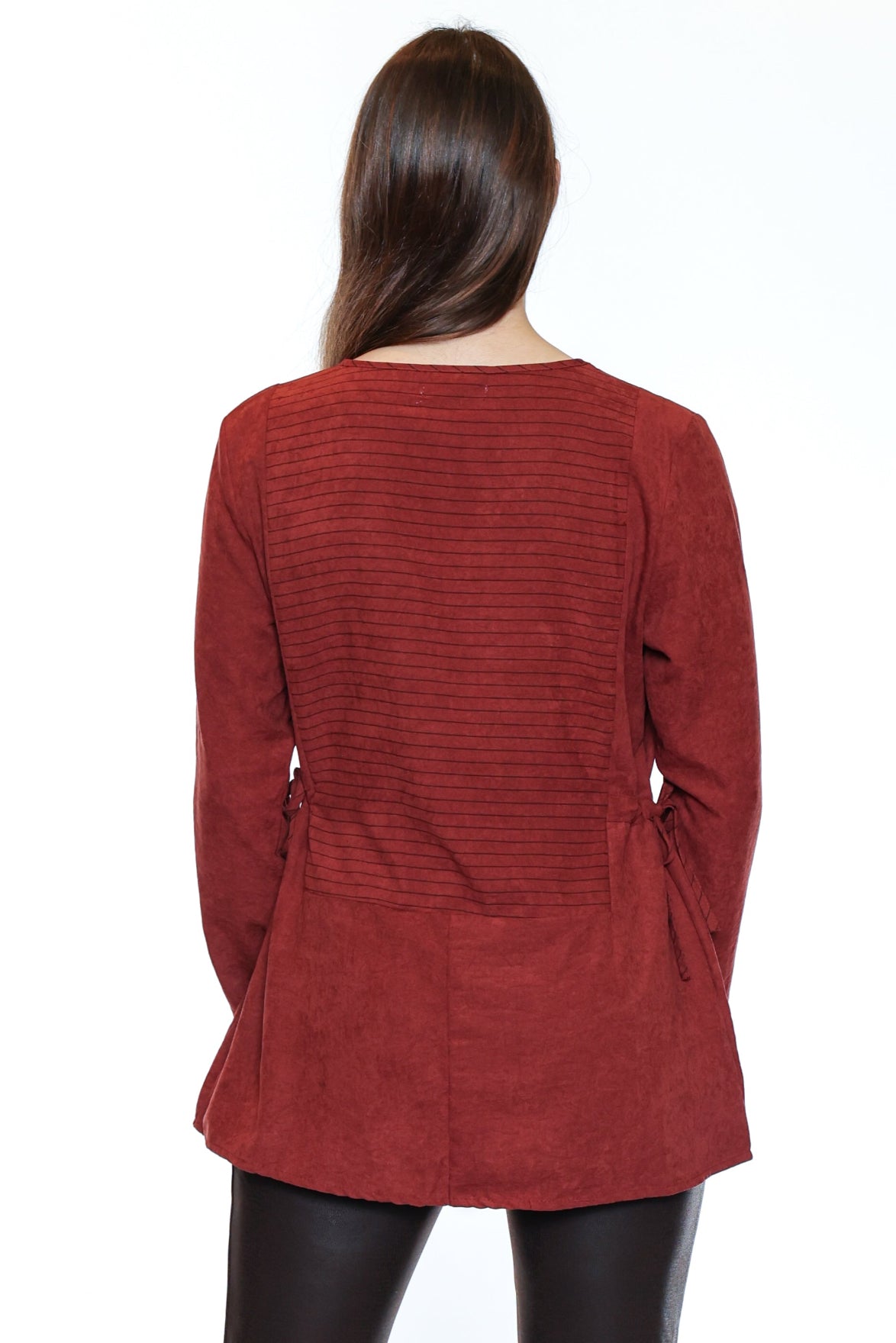 Textured Long Sleeve Tunic