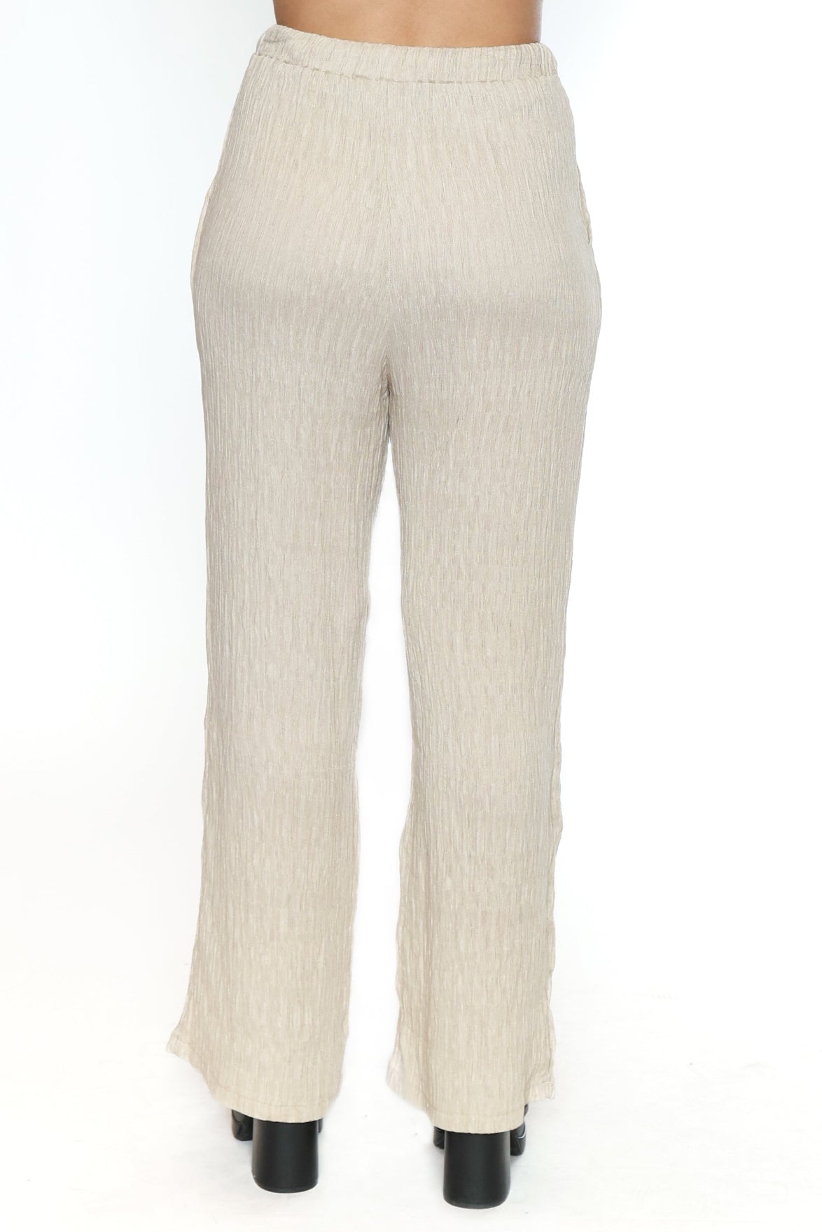 Wide Leg Stretch Pants