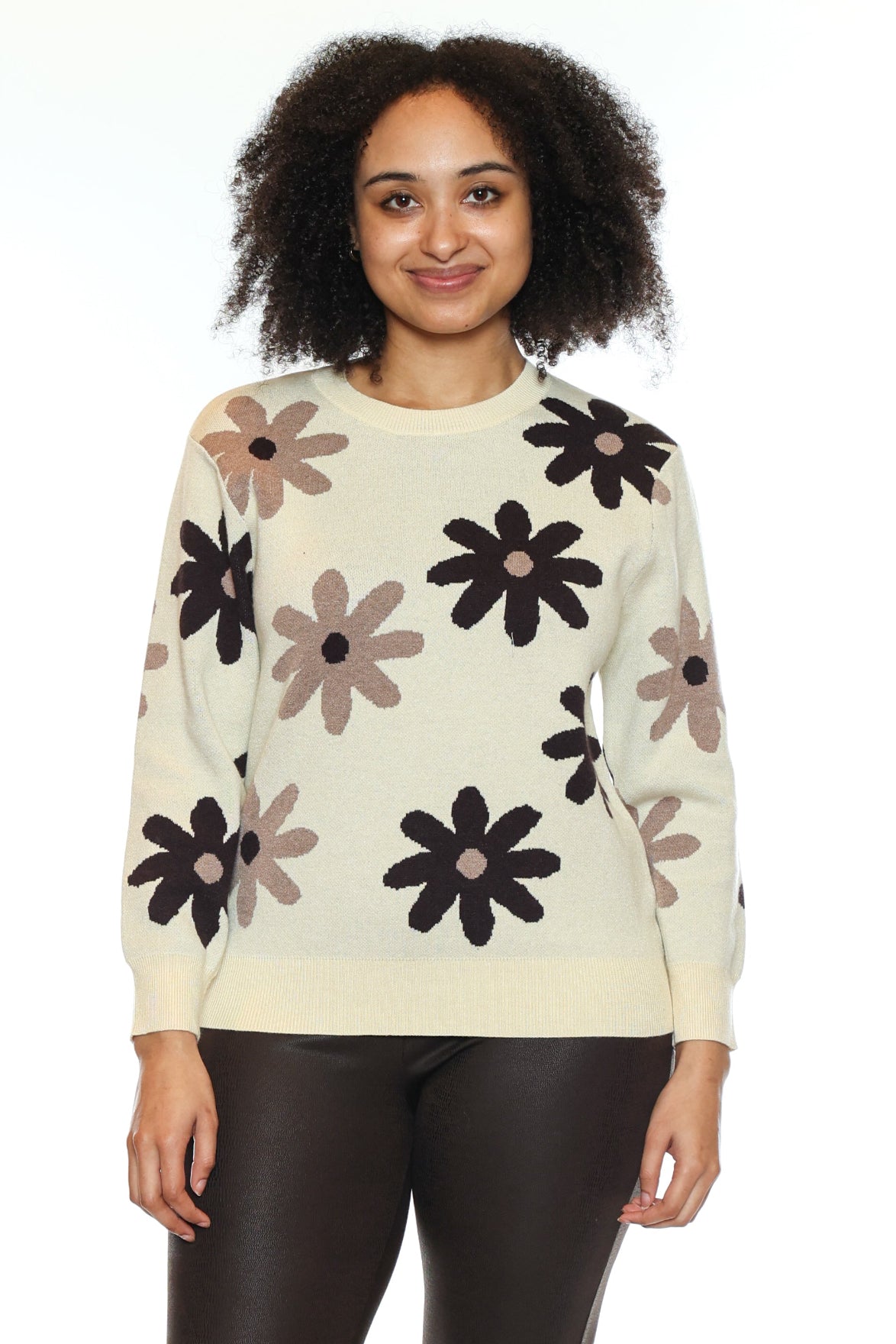 Daisy Knit Sweater