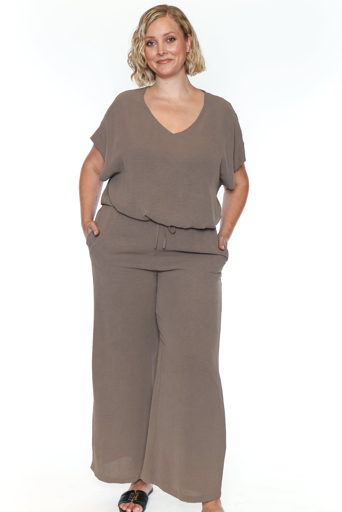Relaxed Luxe V-Neck Top