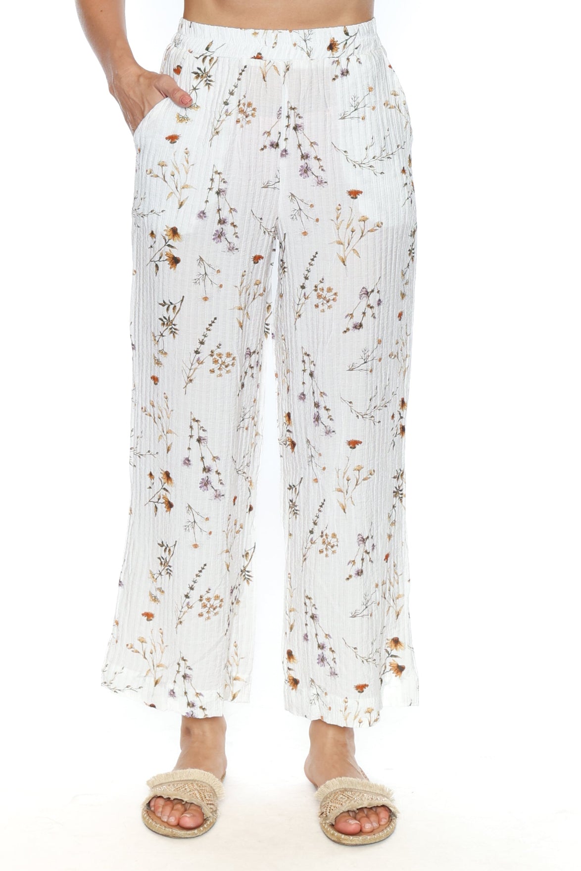 Meadow Flow Floral Pants