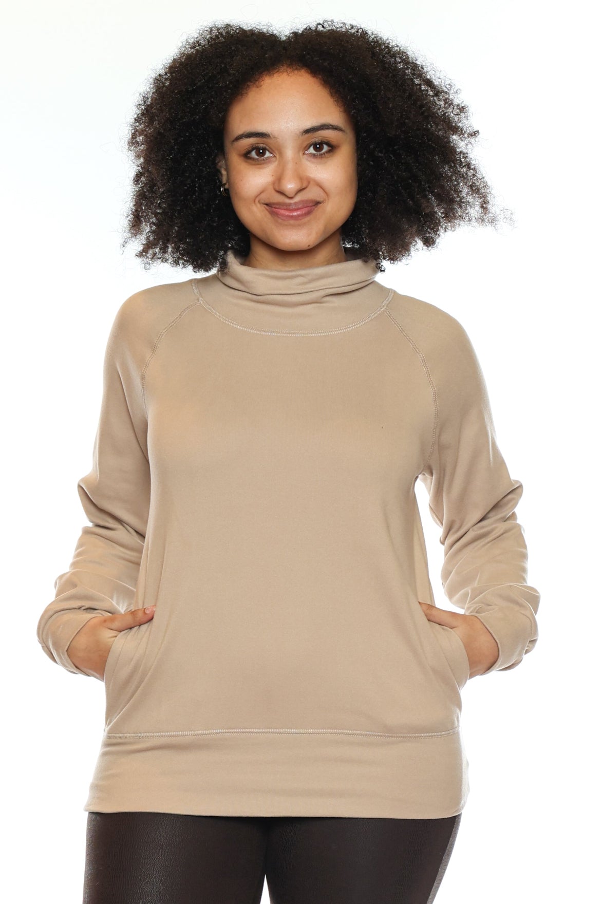 Everyday Mock Neck Pullover