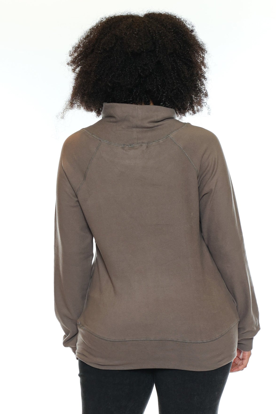 Everyday Mock Neck Pullover