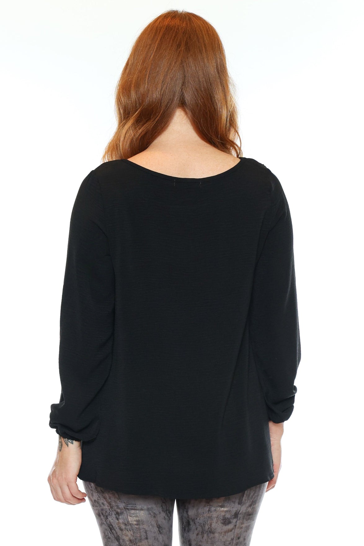 Elegant Overlay Blouse