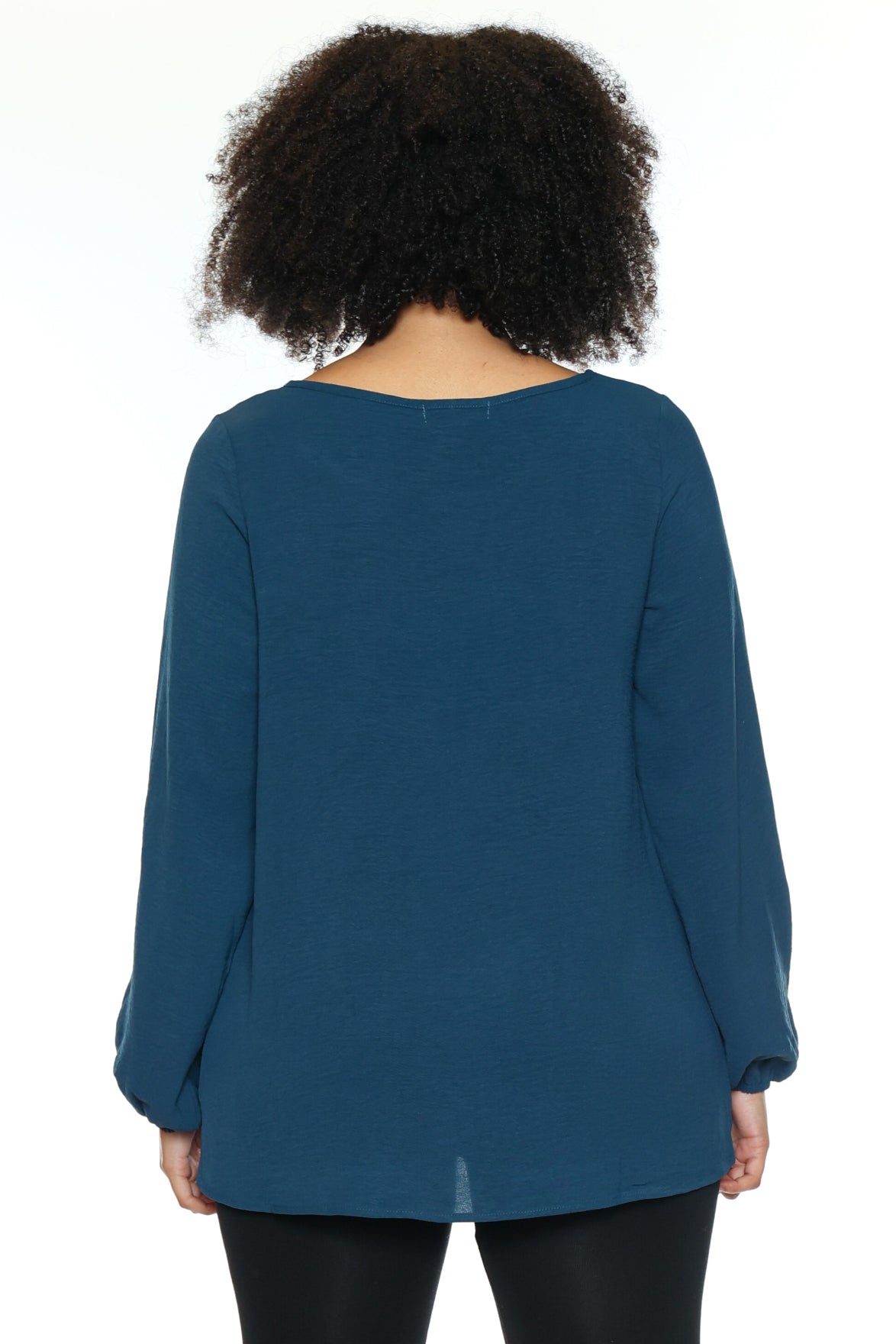 Elegant Overlay Blouse