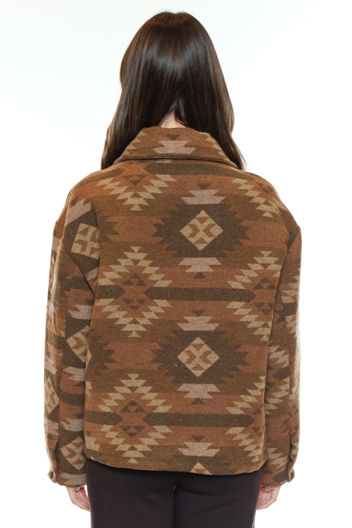 Southwestern Print Shacket