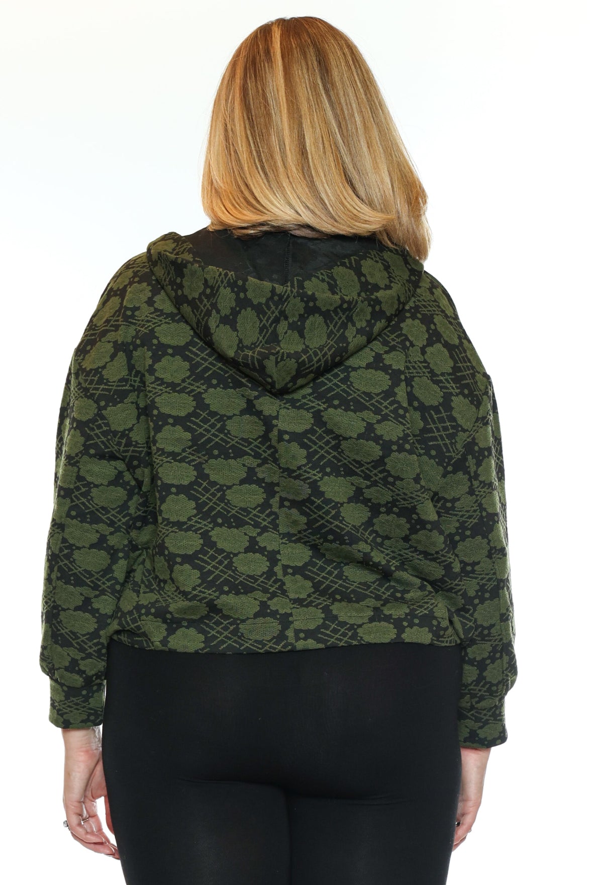 Printed Zip Hoodie Jacket