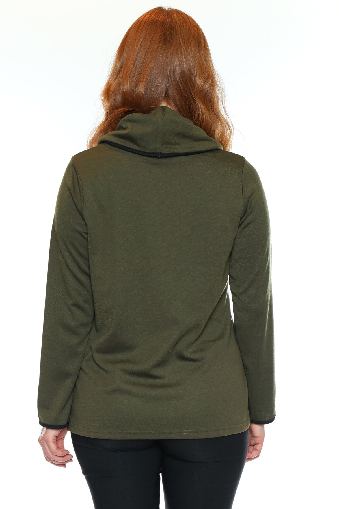 Cowl Neck Pocket Tunic