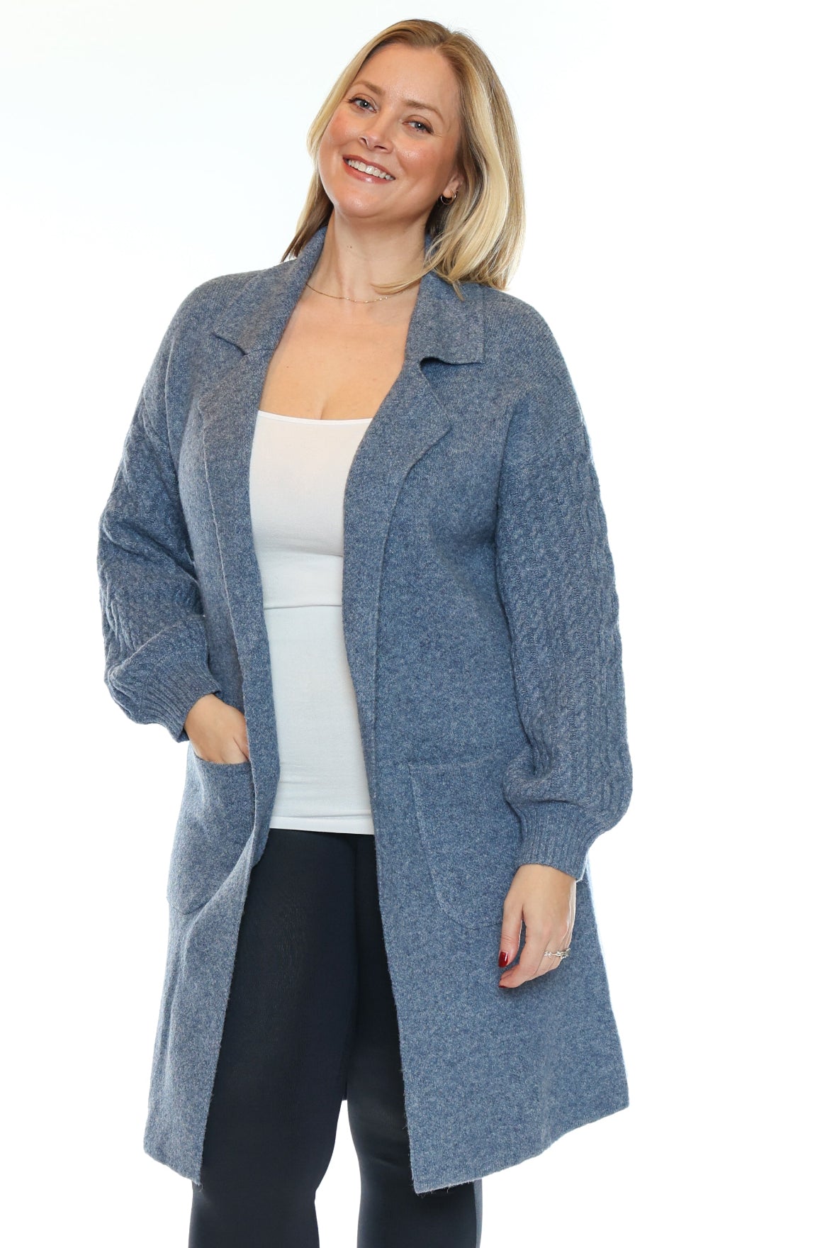 Soft Knit Longline Cardigan