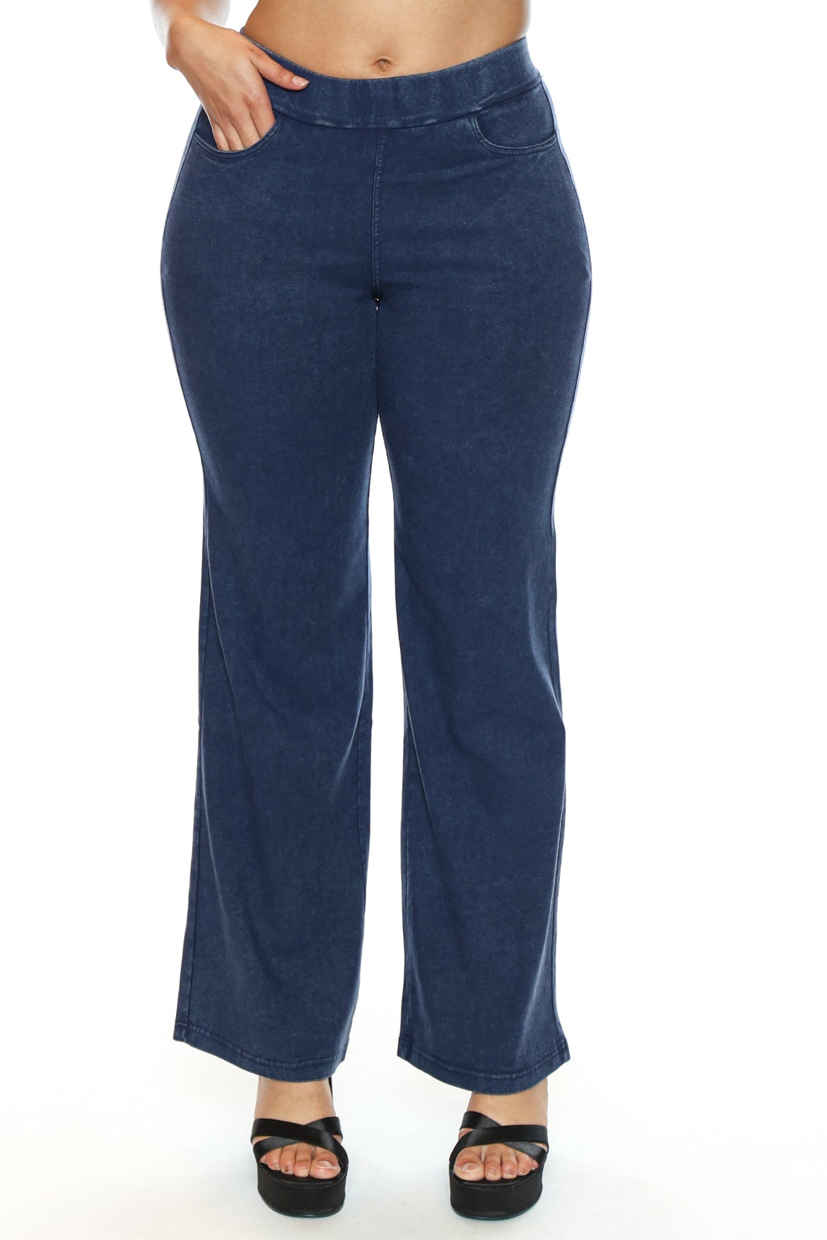 Everyday Comfort Wide Leg Pull-On Pants