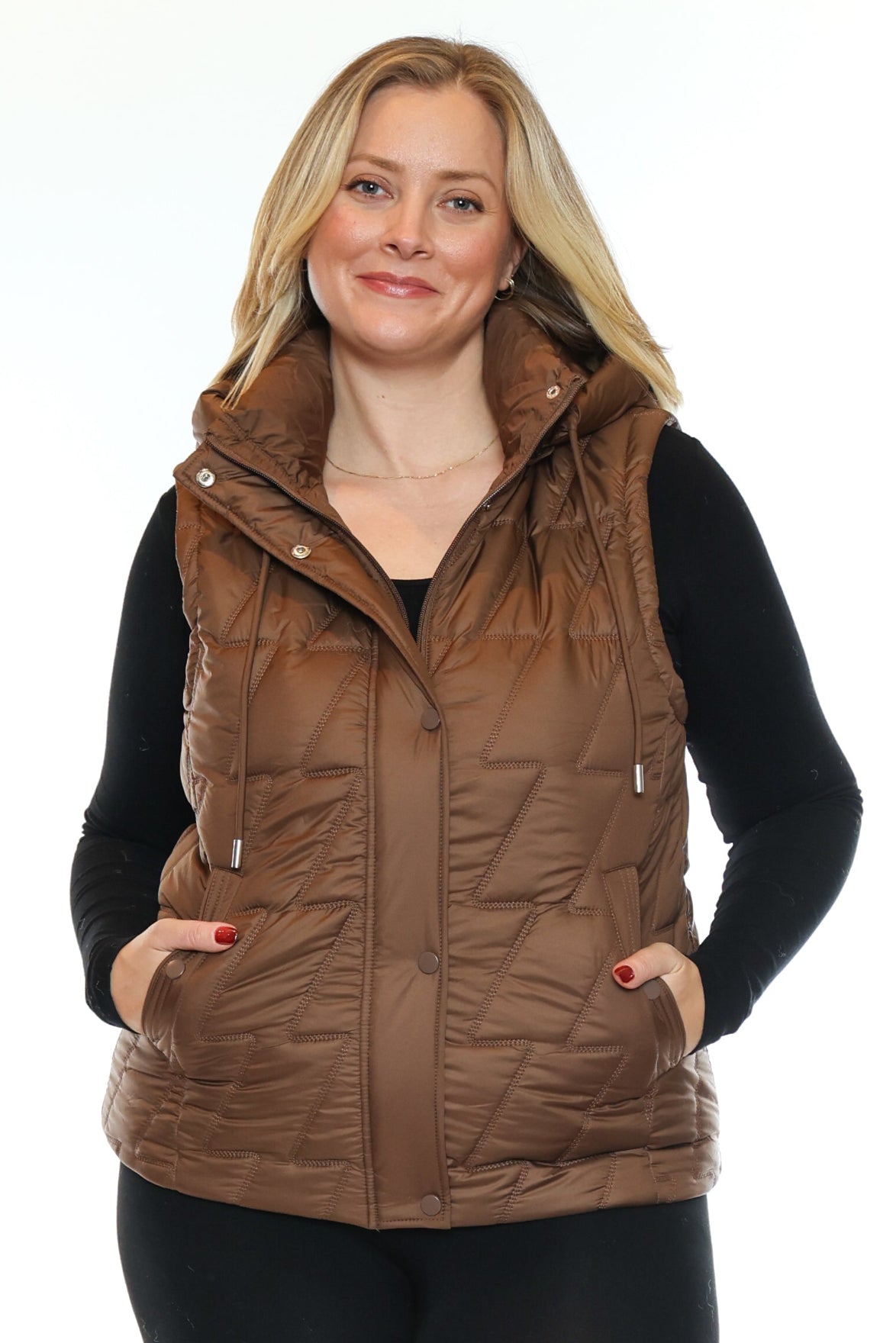 Cozy Quilted Hooded Vest