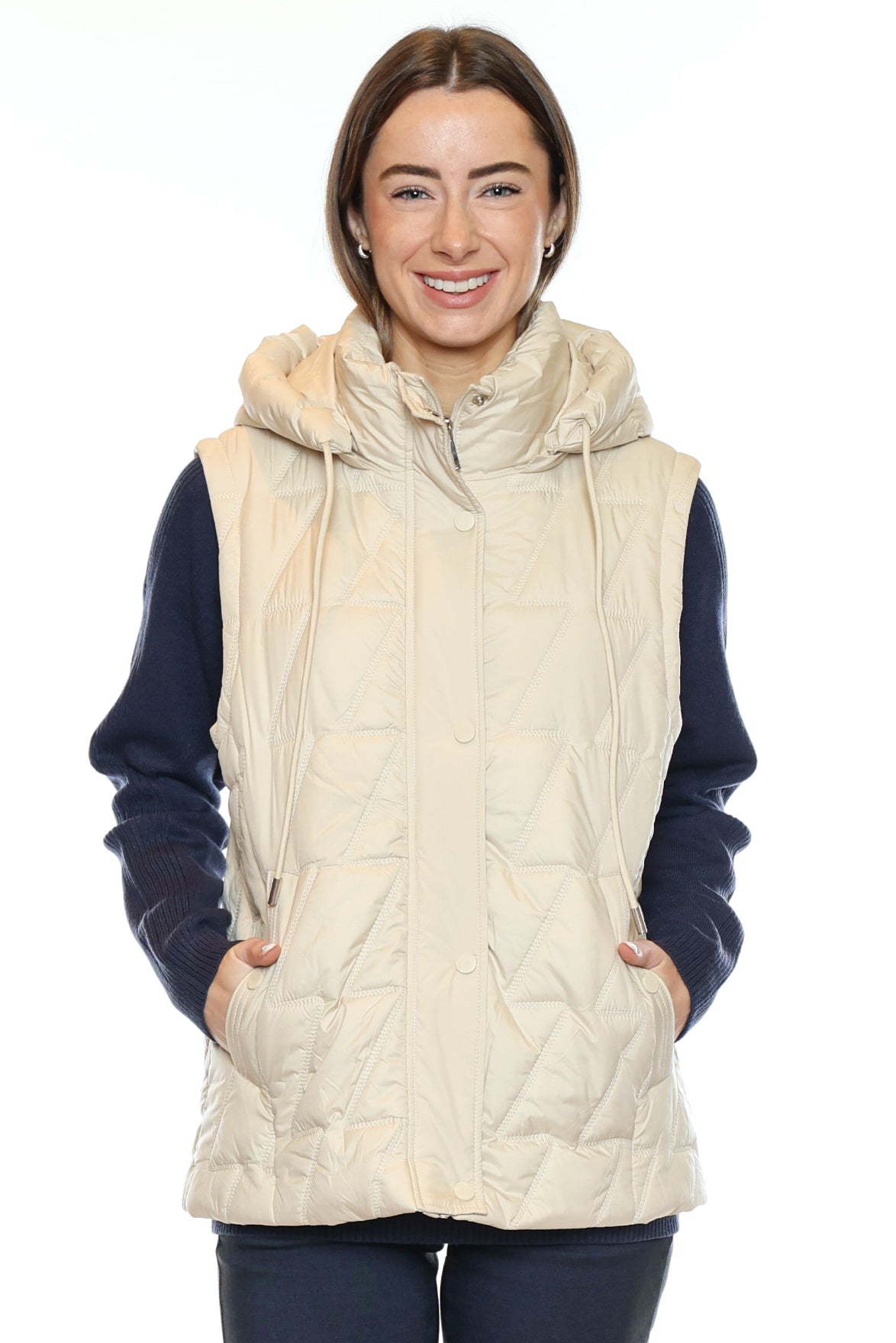 Cozy Quilted Hooded Vest