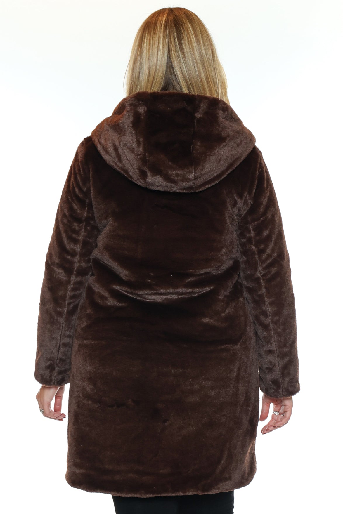 Reversible Faux Fur & Quilted Coat