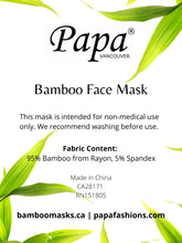 Load image into Gallery viewer, Bamboo Face Mask
