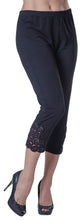 Load image into Gallery viewer, Bamboo Rhinestone Capris
